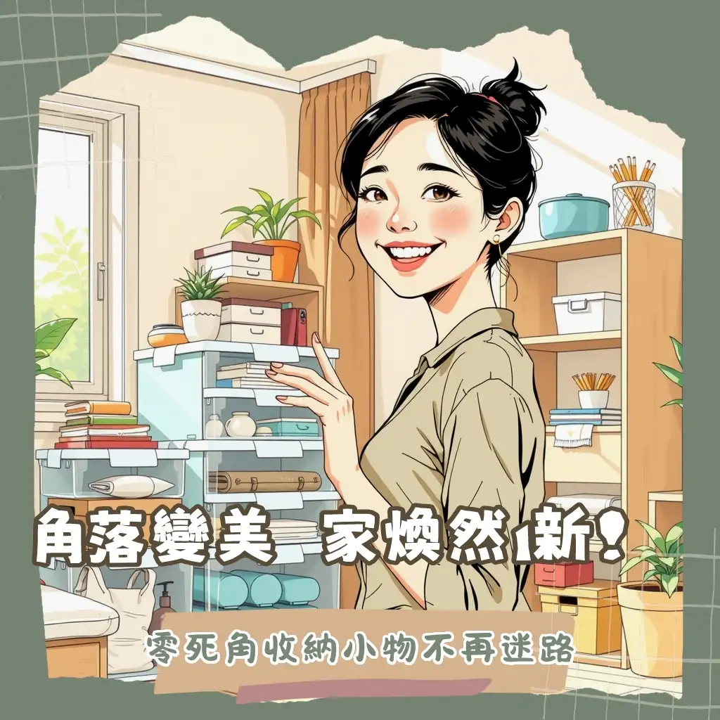 L型收納盒在抽屜、桌面、櫃內角落的應用，展示其如何高效分類文具、化妝品、廚房小物，達到居家收納與空間優化的效果。