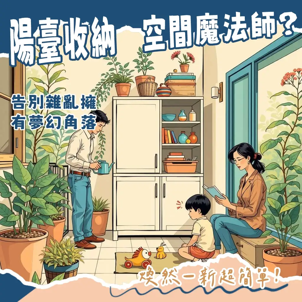 庭院陽台戶外收納櫃：材質選擇、收納建議與保養指南，打造清爽愜意生活。