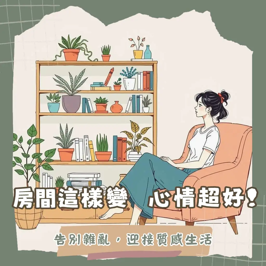 房間收納佈置技巧與靈感，包含垂直收納、多功能家具、斷捨離，讓小空間也能擁有整潔舒適的居家氛圍。