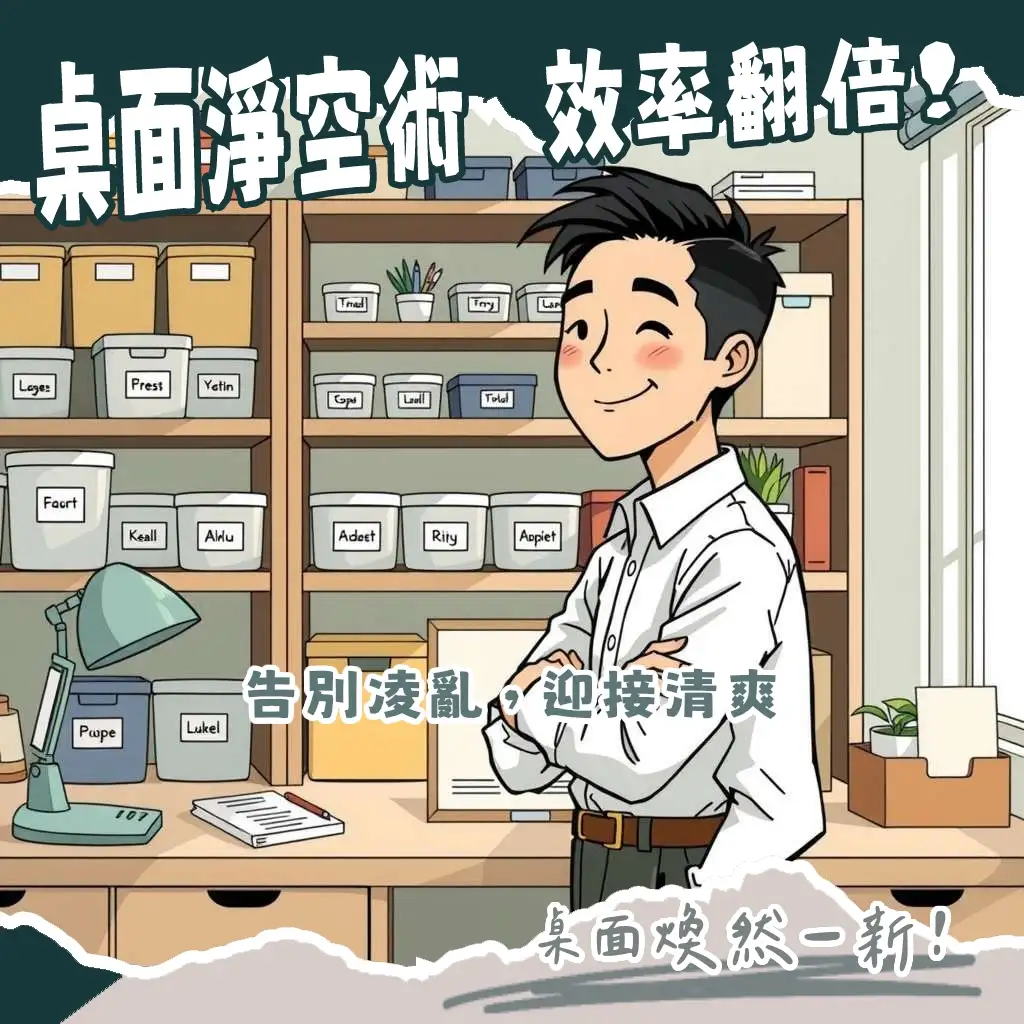 桌上型收納櫃推薦指南，涵蓋各類收納櫃款式、材質比較與選購技巧，幫助讀者打造整潔效率桌面。