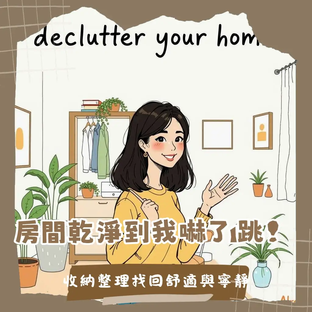 專業房間收納師協助居家整理，系統性收納規劃，提升空間舒適度與生活品質的示意圖。
