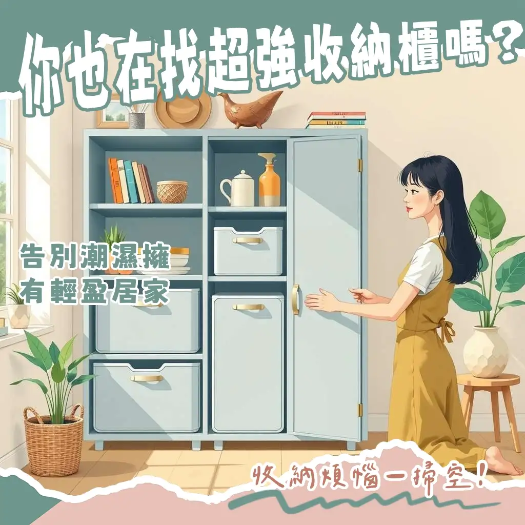 鋁合金收納櫃圖片，展現其輕量、防潮、美觀與多功能應用，為居家空間帶來清爽收納解決方案。