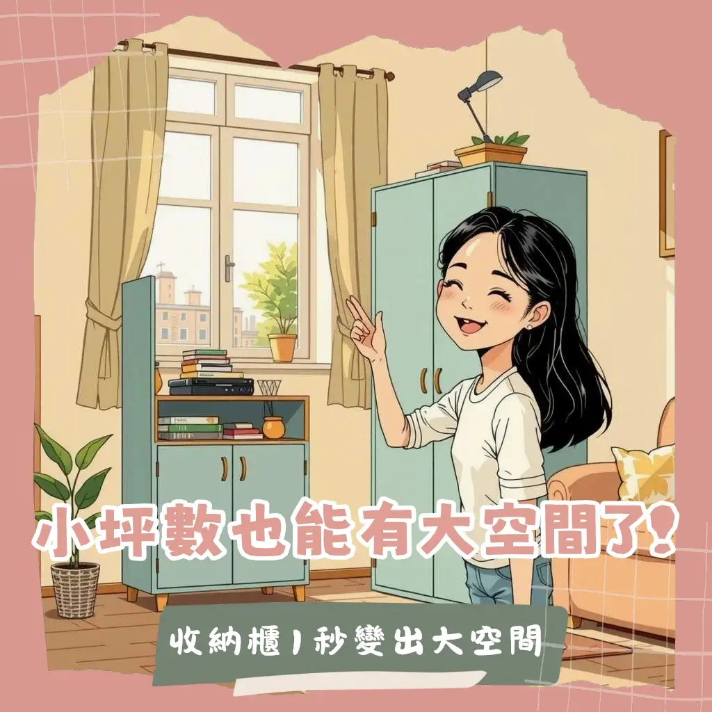 折疊收納櫃，小坪數空間優化必備，輕鬆收納衣物玩具雜物