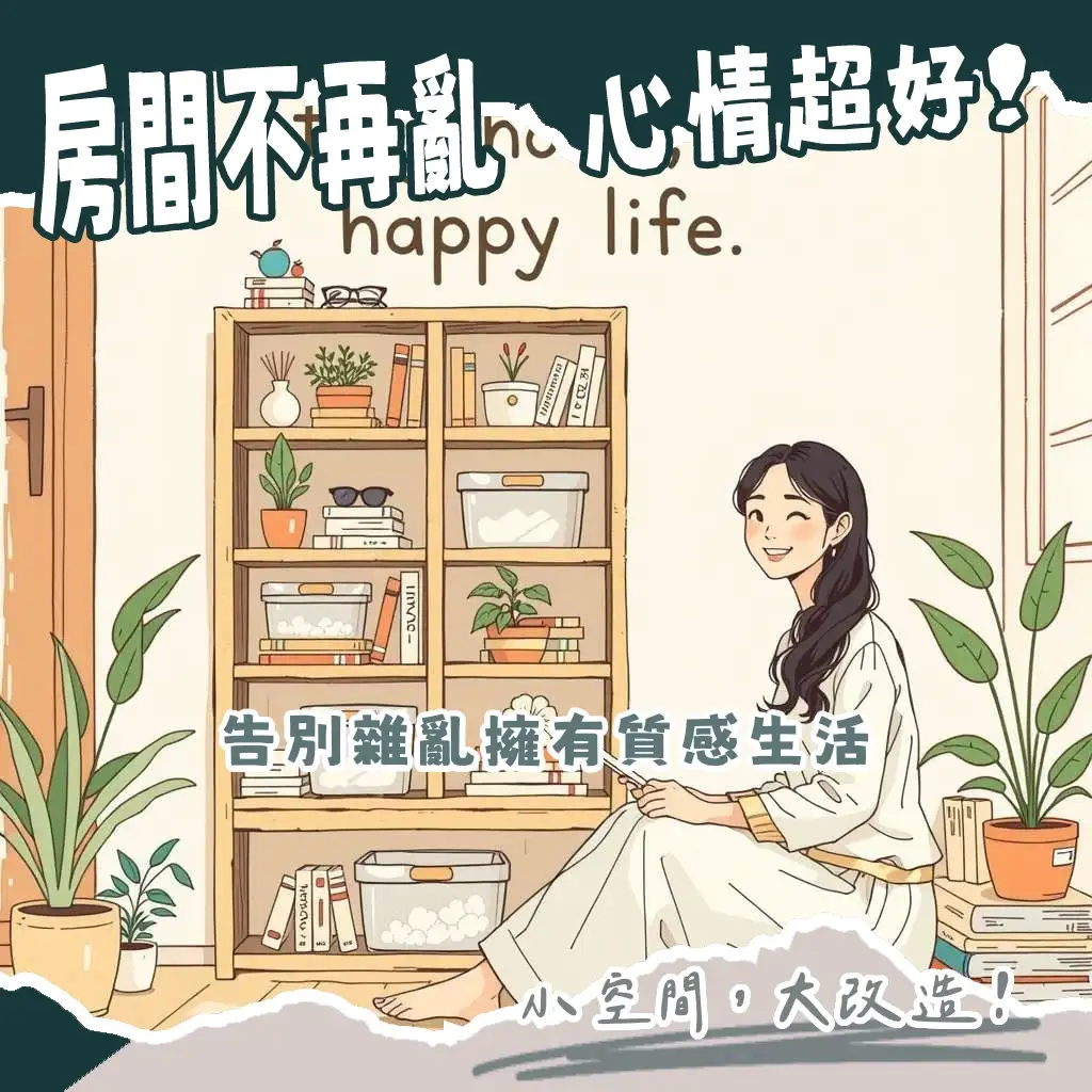 房間收納小物精選，讓居家空間更整潔舒適，打造療癒系收納好物清單。