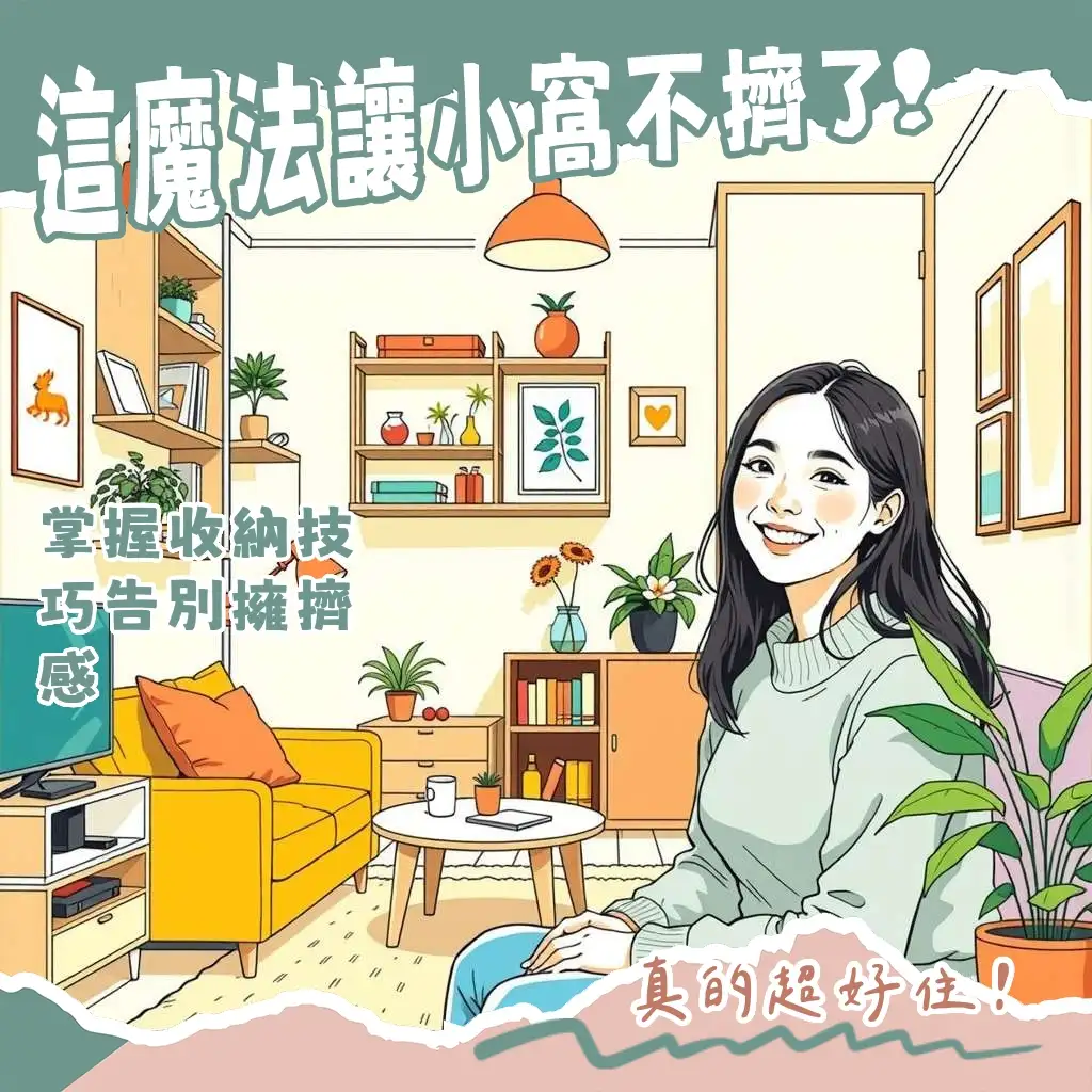 1坪小房間佈置極限挑戰:精選小資租屋收納、省空間家具與淺色系裝潢技巧大公開。