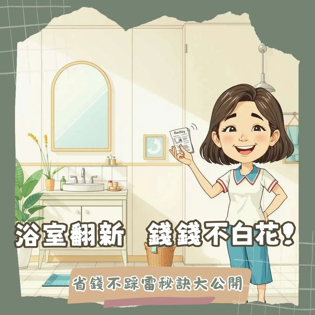 浴室重做費用預算指南:影響因素與項目解析