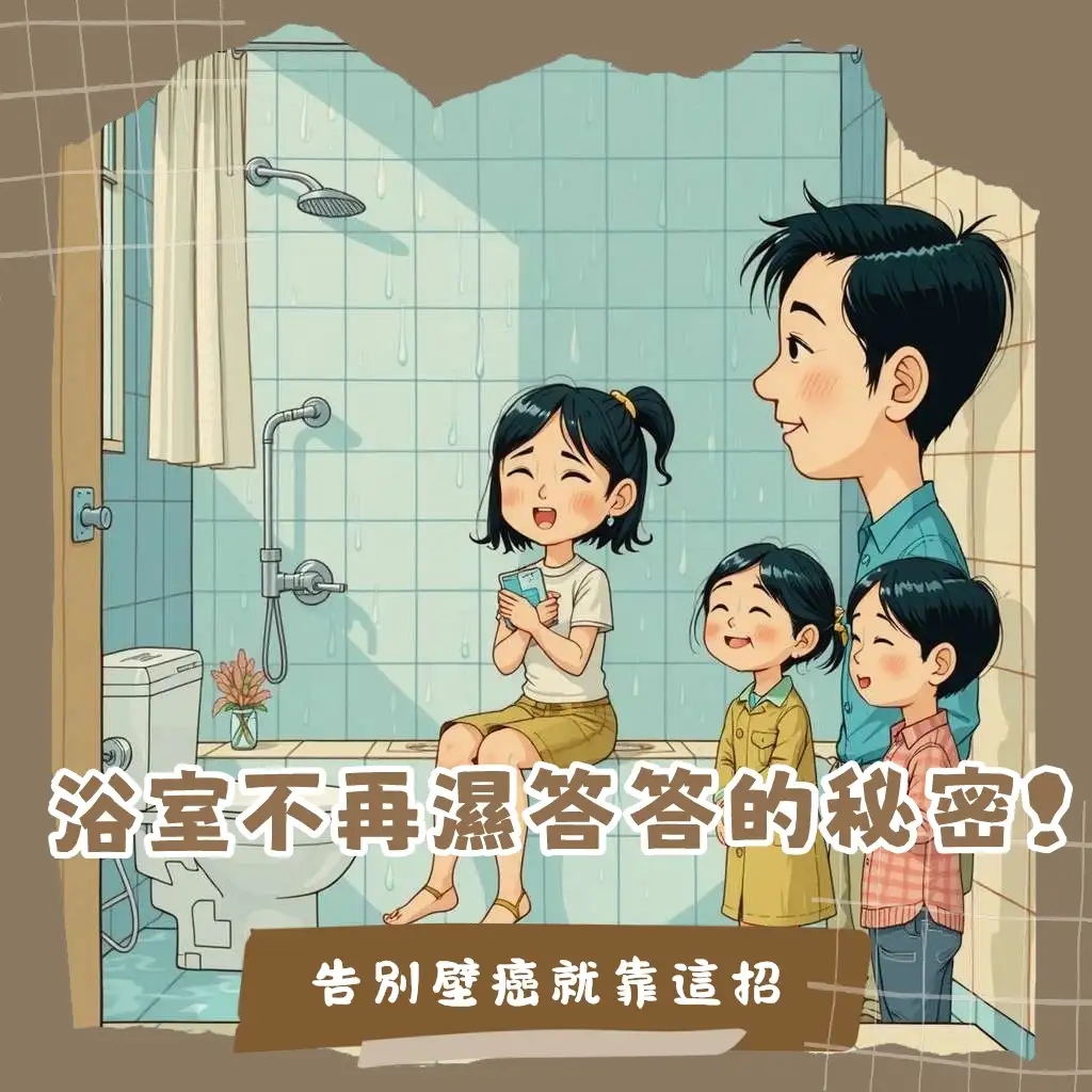 浴室防水層重做全攻略，包含打除、底材、防水施作、試水等工序，徹底解決浴室漏水與壁癌問題。
