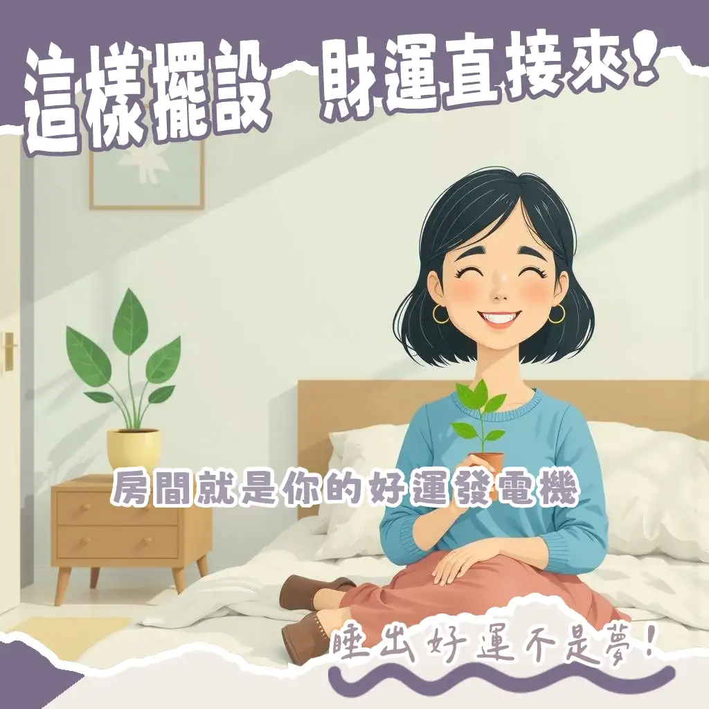 房間風水圖解，床位擺設、鏡子位置、顏色選擇與化解禁忌的全攻略