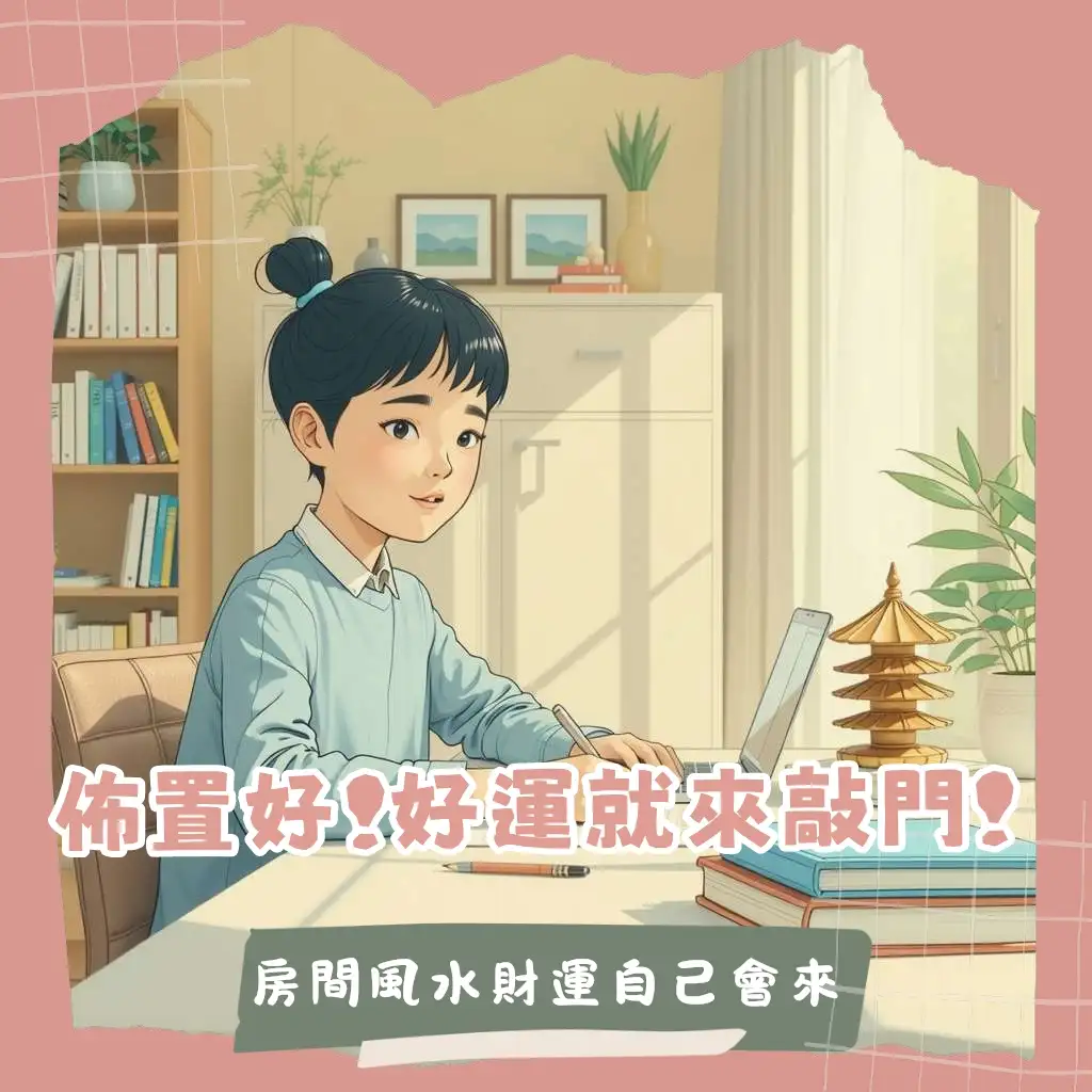 2025房間文昌位佈局指引，包含方位查詢、吉位擺設、禁忌與催旺學業事業運秘訣。