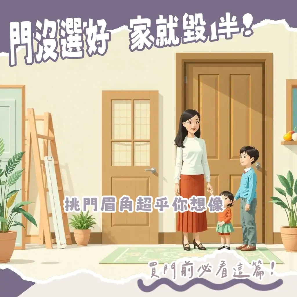 房間門價格指南：材質比較、安裝費用、選購與避雷全攻略。