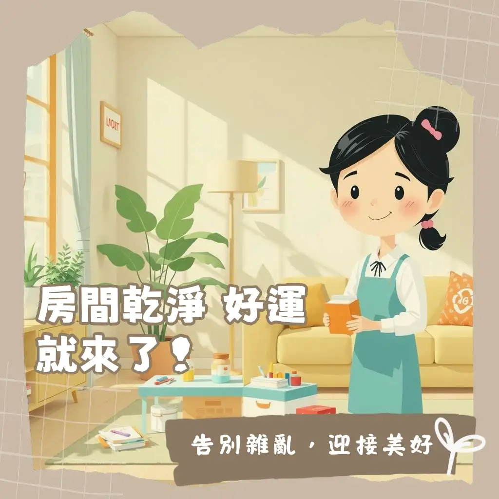 房間整齊乾淨磁場指南：居家收納、風水佈置與生活療癒提案。