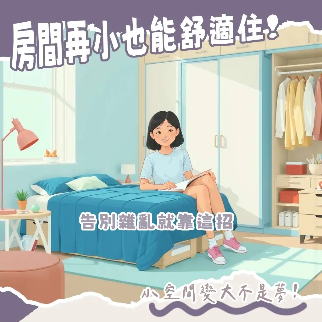 臥室傢俱挑選指南,涵蓋床架、衣櫃、床頭櫃、收納技巧,打造舒適美觀的臥室空間。