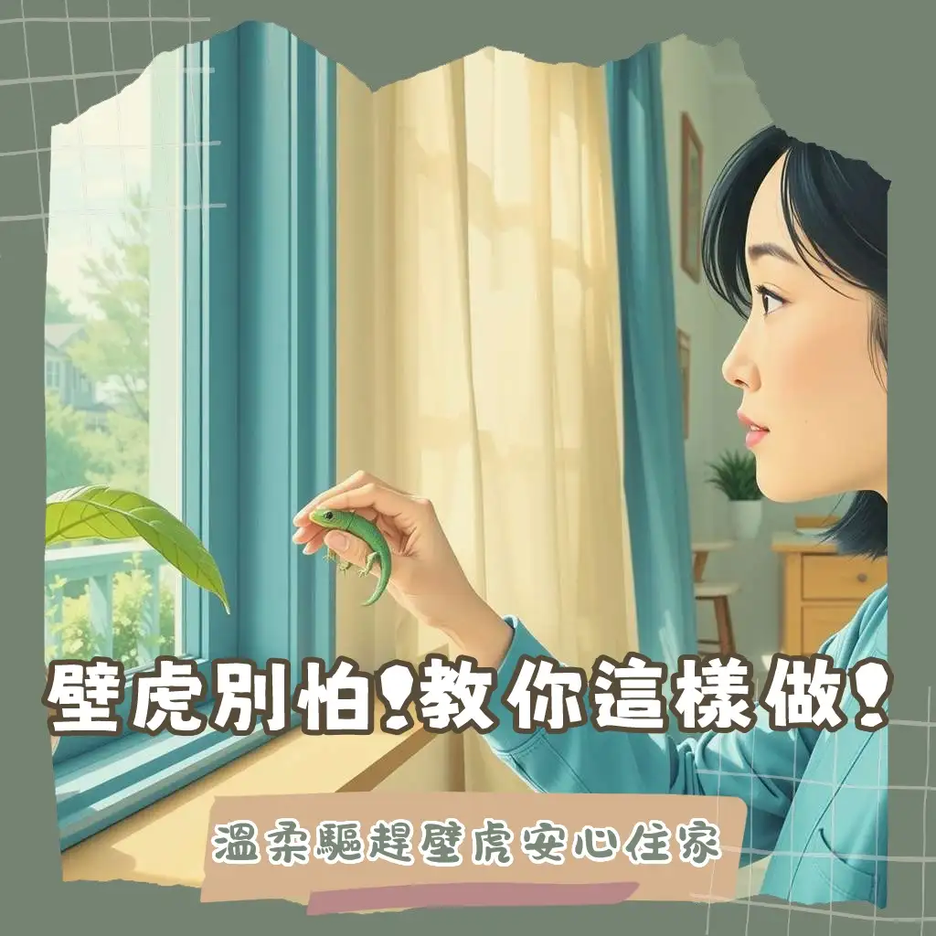 房間有壁虎怎麼辦?居家壁虎驅趕指南,提供溫和有效的解決方案。