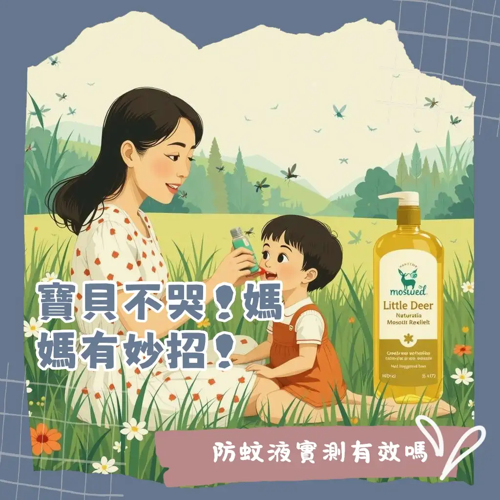 小鹿山丘防蚊液評測與成分分析，兒童天然防蚊液選擇指南。