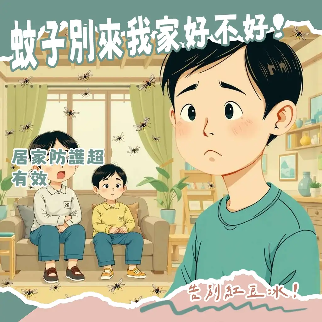 家裡小黑蚊怎麼辦？青苔清除、防蚊液與紗窗防護，打造無蚊安心居家環境。