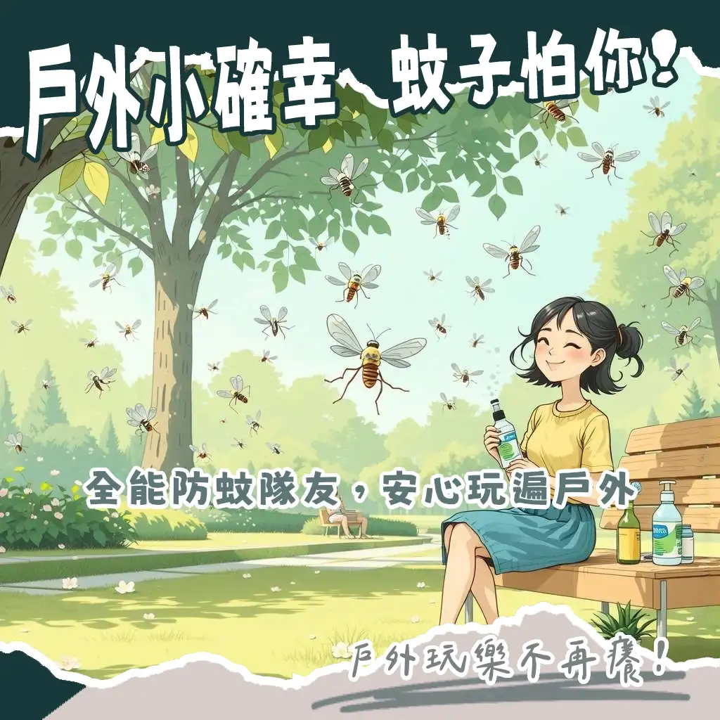 小黑蚊防蚊液推薦：戶外活動必備，有效驅避小黑蚊與一般蚊子的驅蚊成分選擇與應用指南。