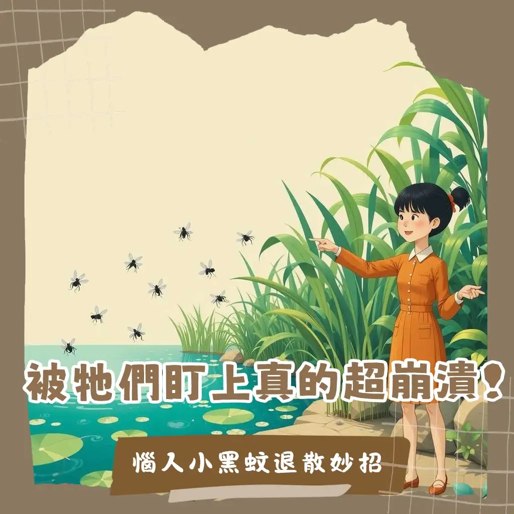 什麼動物吃小黑蚊？居家環境中蜘蛛、蜻蜓等天敵，協助防治小黑蚊的生態平衡與環境管理。